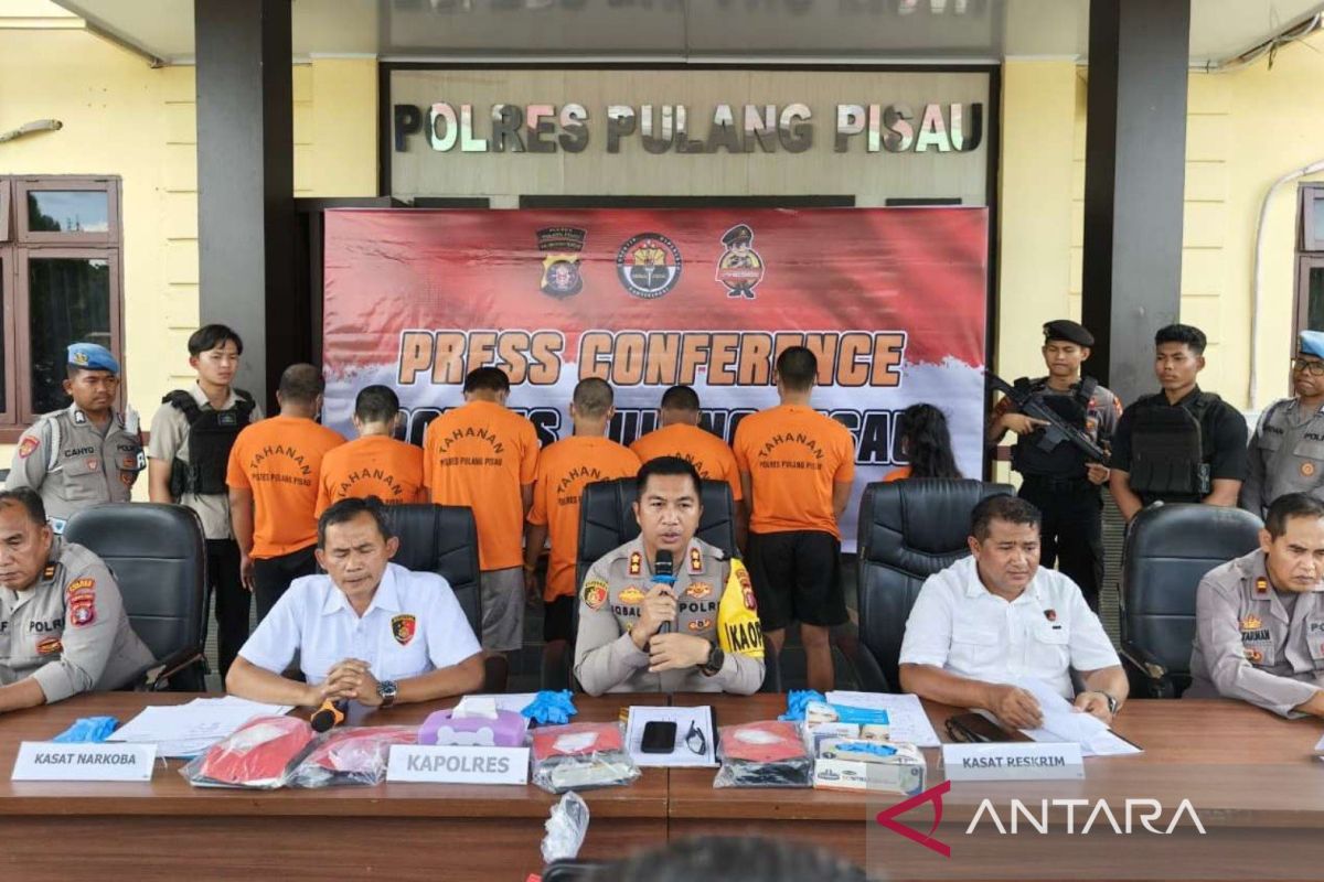 Polres Pulang Pisau ungkap empat kasus narkoba