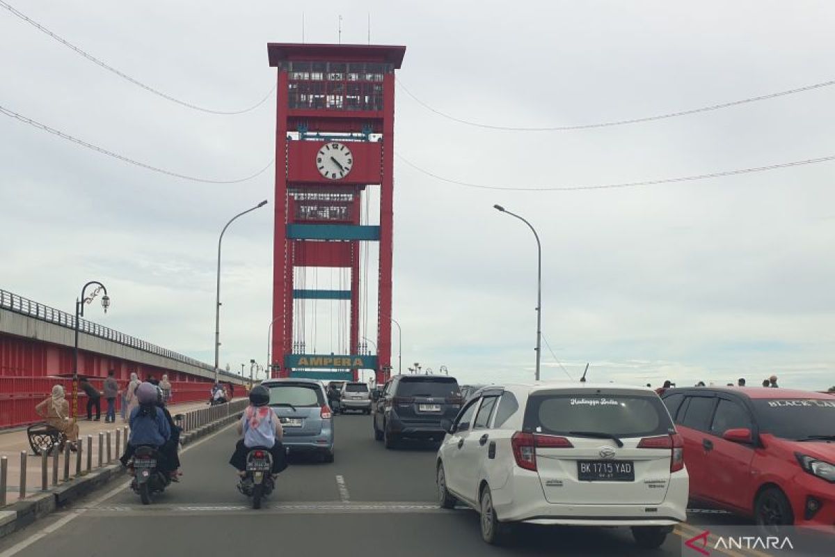 Kota Palembang diprakirakan berawan tebal Sabtu ini