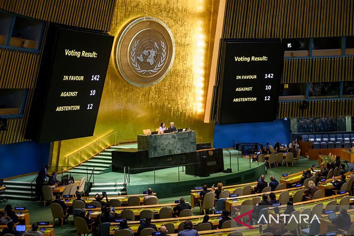 10 negara yang menolak deklarasi Palestina merdeka