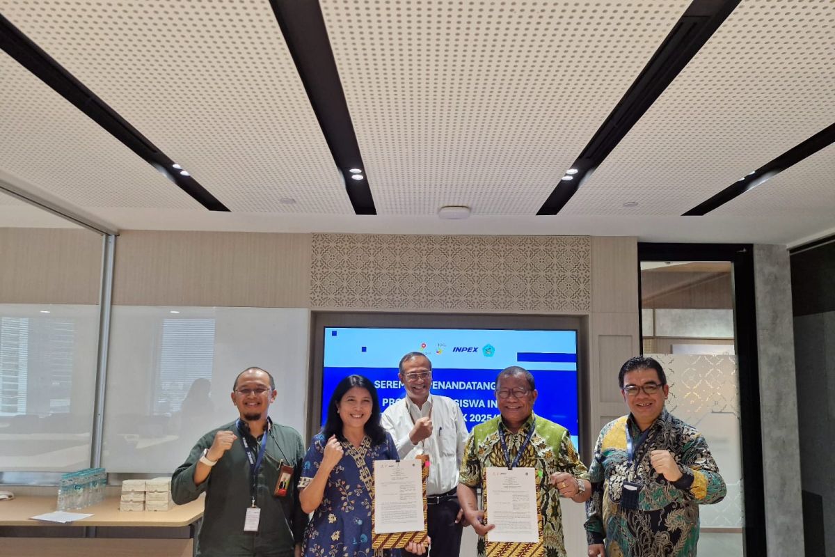 INPEX tingkatan SDM Maluku Lewat Program Beasiswa di Unpatti