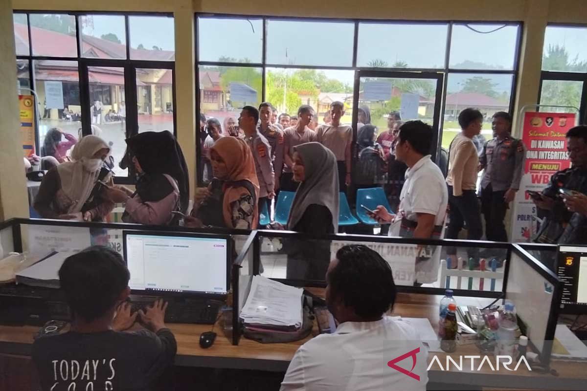 Polres Simeulue buka layanan SKCK di hari libur