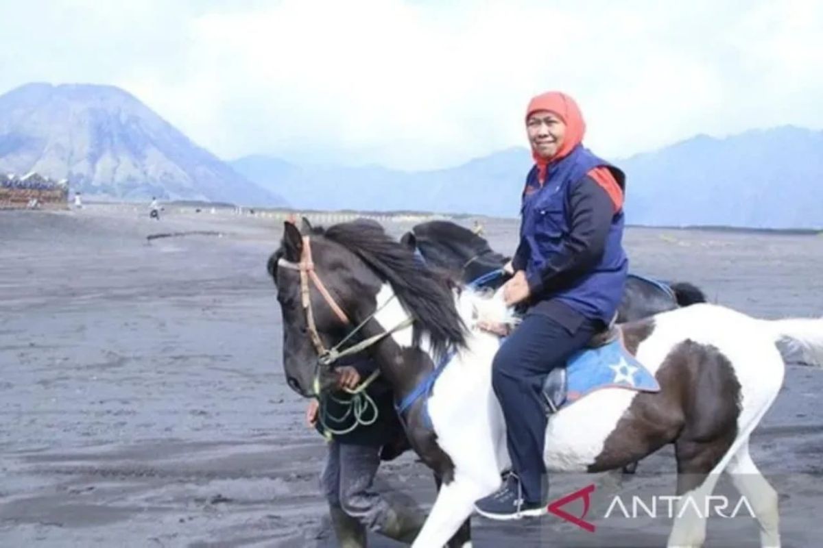 Khofifah minta masyarakat jaga kelestarian dan kesakralan Bromo