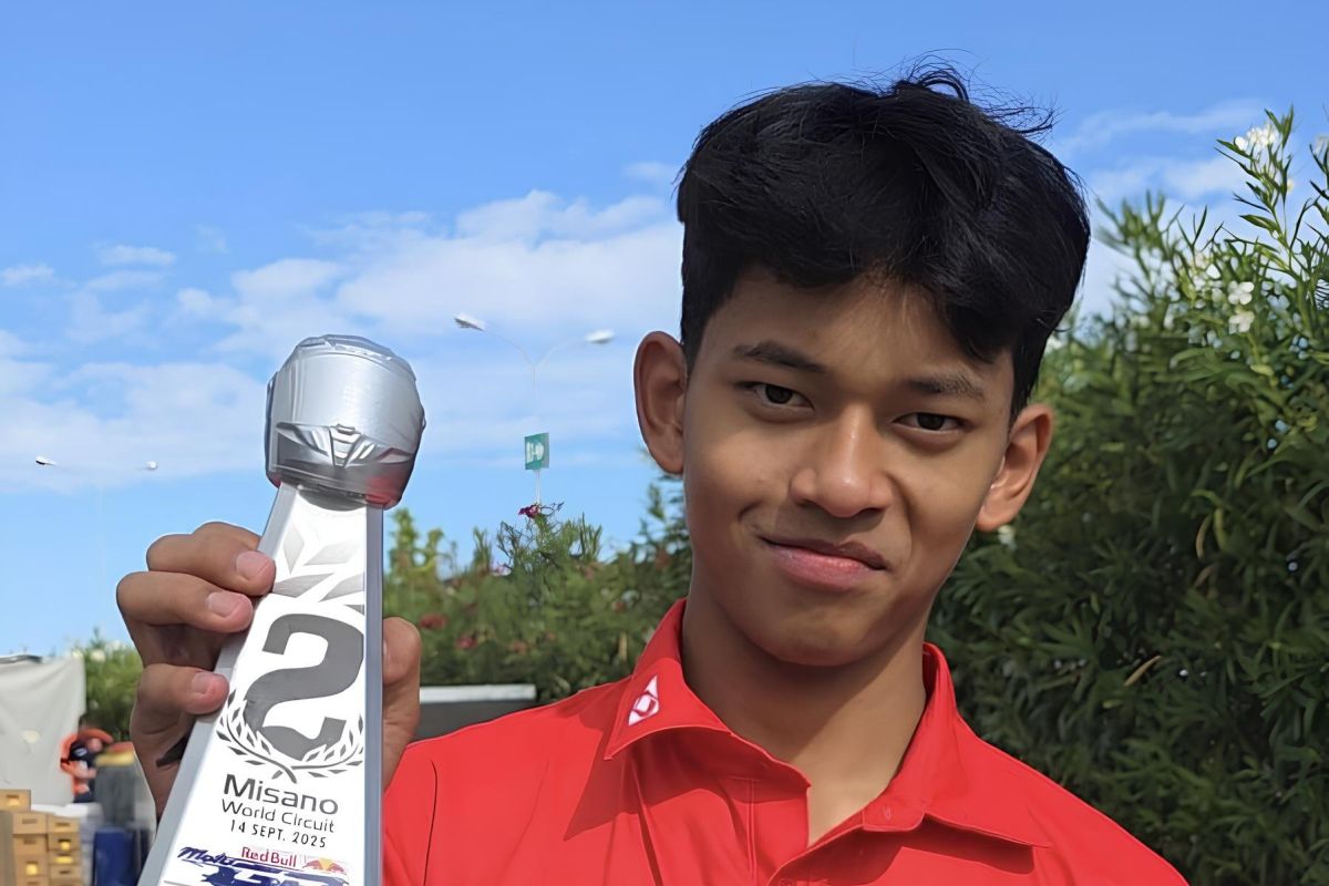 Veda senang dengan hasil akhir tahun keduanya di Red Bull Rookies Cup