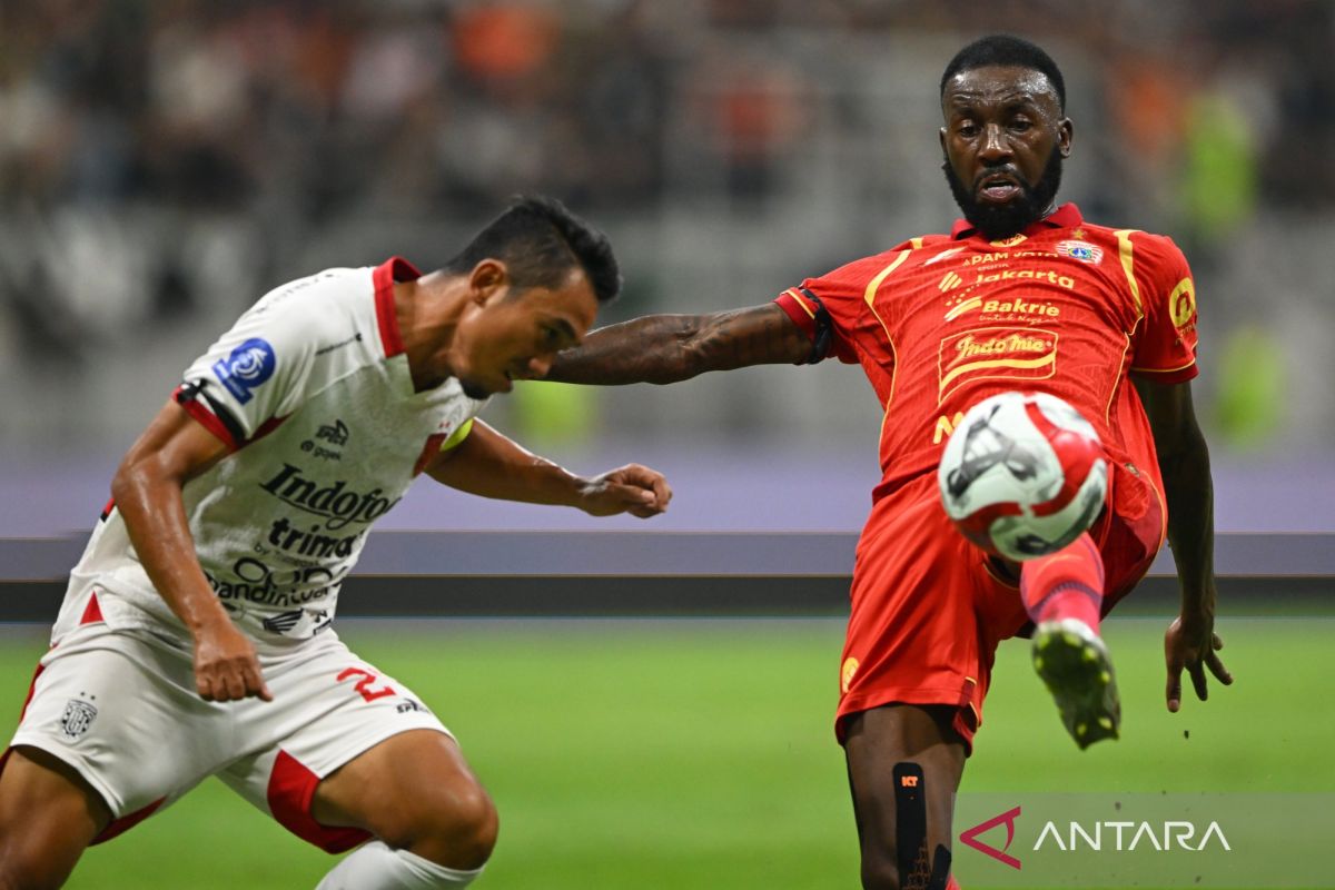 Gol debut Bruno Tubarao jaga rekor tak terkalahkan Persija