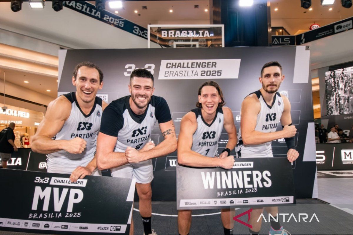 Partizan juara FIBA 3x3 Brasilia Challenger 2025