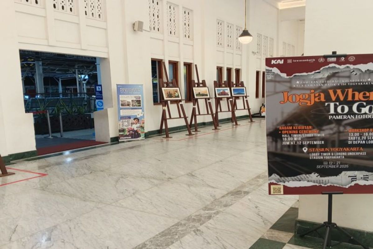 Daop 6 Yogyakarta bersama Lawasan Batik - ISI  selenggarakan pameran fotografi