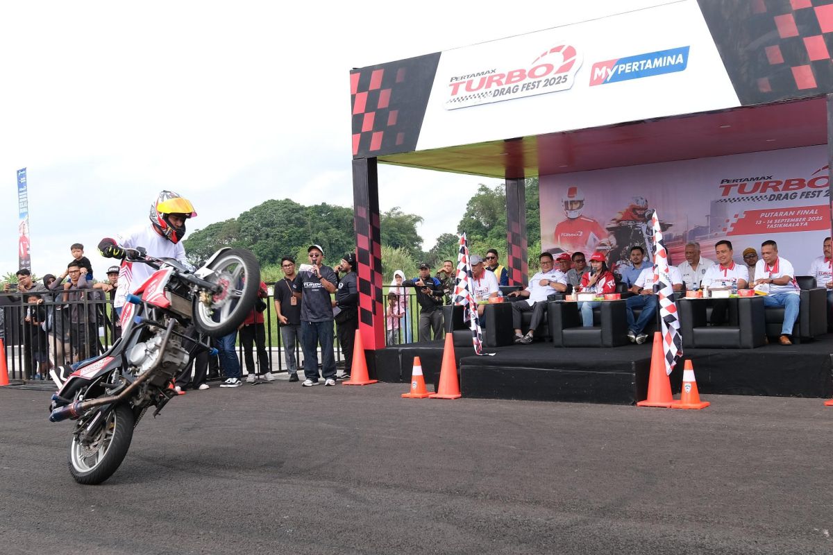 Ribuan pembalap ikuti Pertamax Turbo Drag Fest 2025