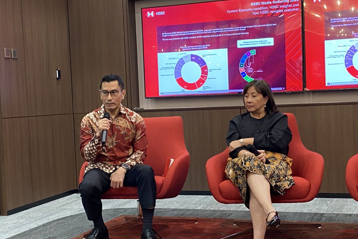 Survei HSBC: Emas jadi pilihan utama bagi investor affluent Indonesia