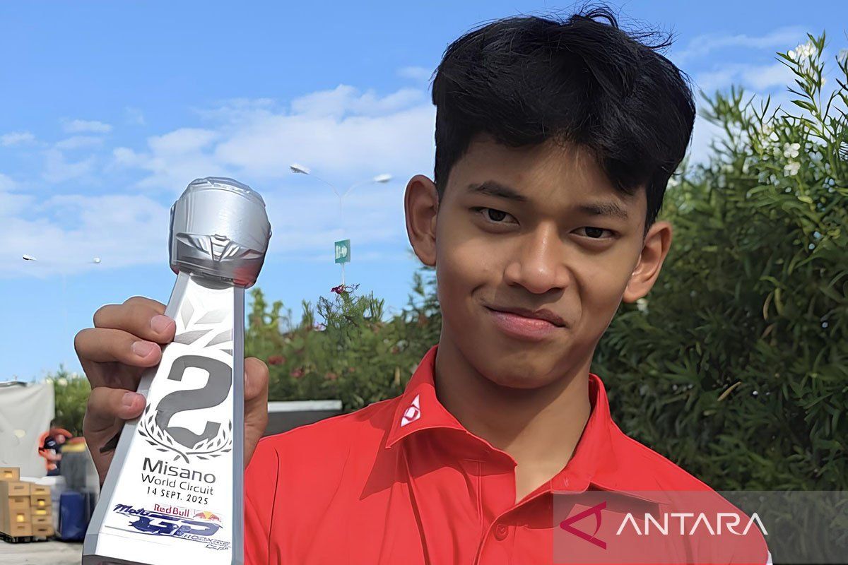 Veda Ega petik banyak pengalaman dari Red Bull Rookies Cup 2025