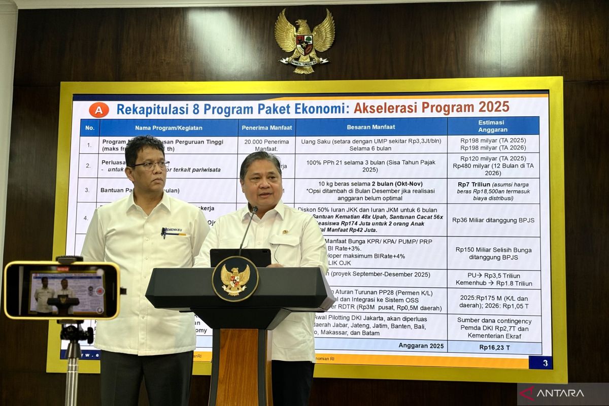 Govt launches 2025 economic package with food aid, internship, housing