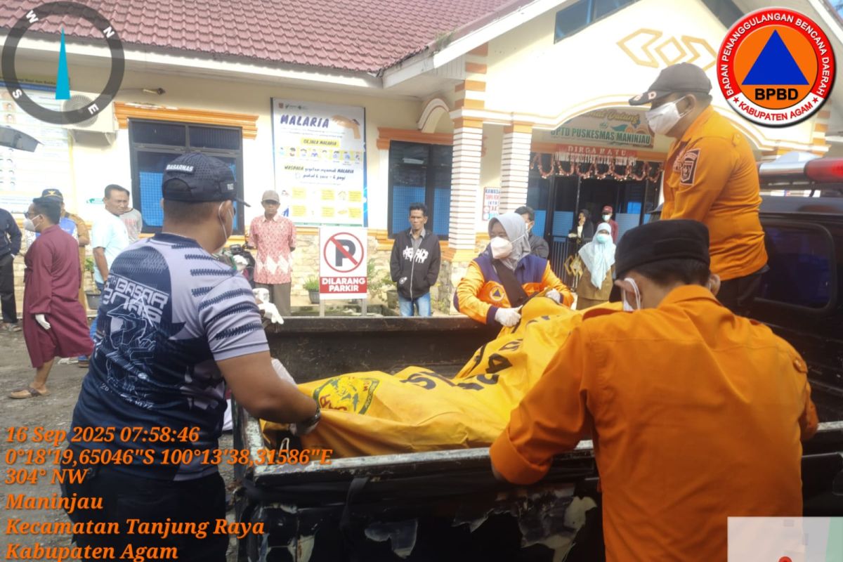 Tim Gabungan Pemkab Agam temukan nelayan hilang di Danau Maninjau