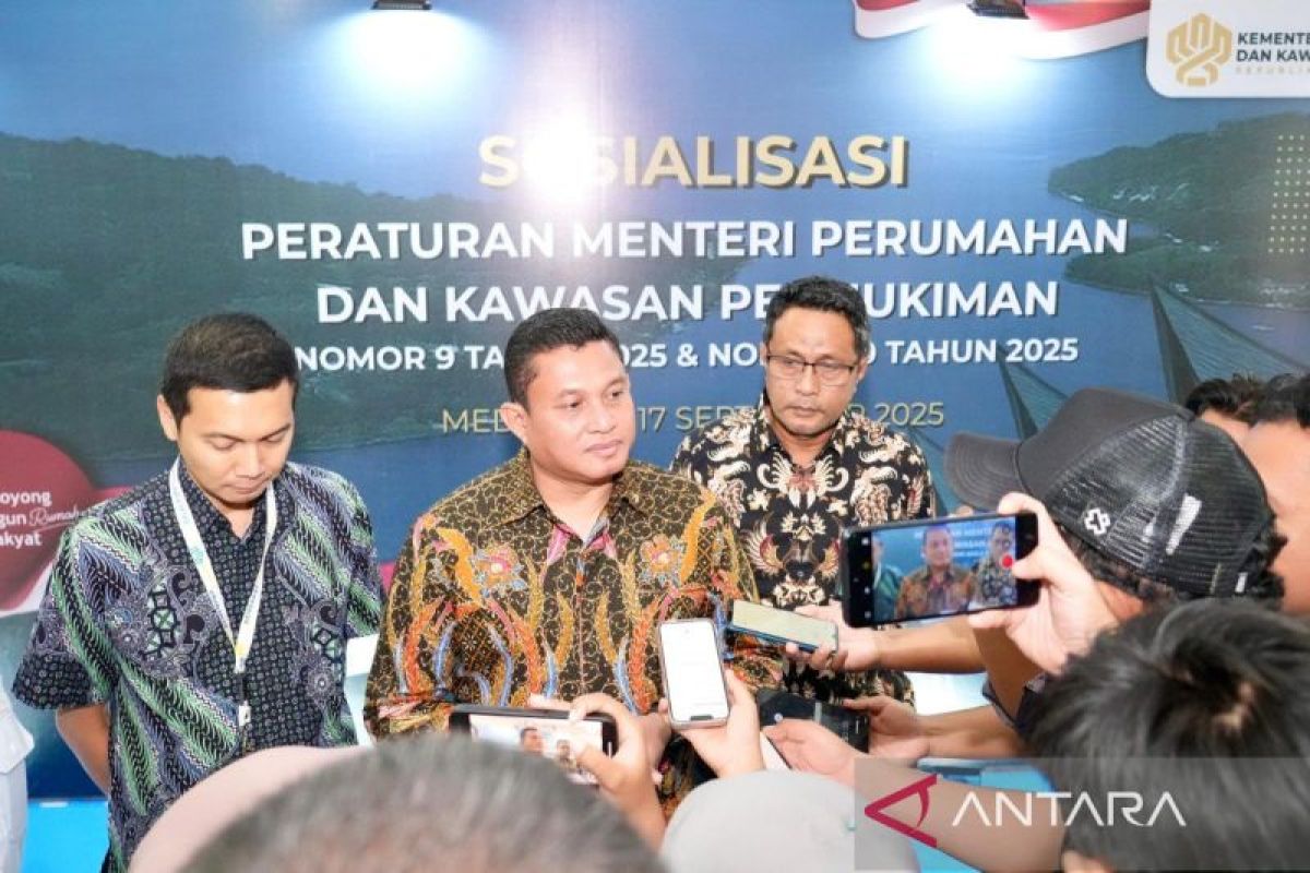 Kementerian PKP anggarkan Rp30 miliar renovasi 1.992 rumah di Sumut