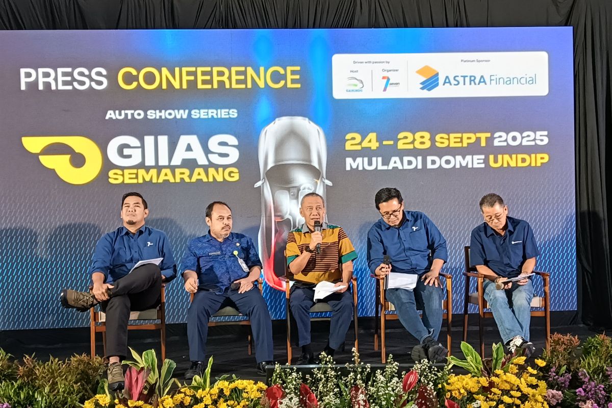 GIIAS Semarang 2025 pamerkan 18 merek mobil dan motor