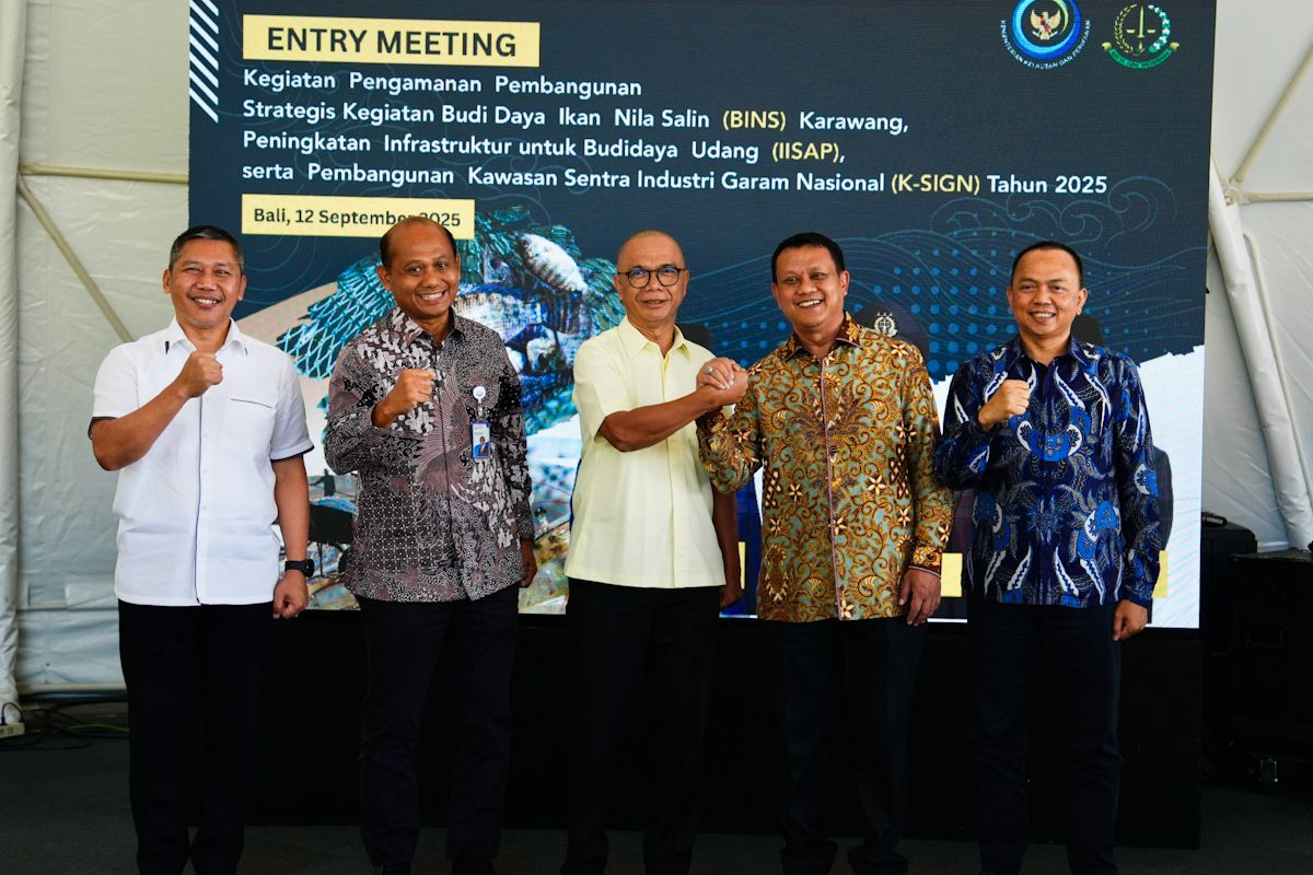 KKP melibatkan Kejagung awasi budi daya nila salin-pergaraman nasional