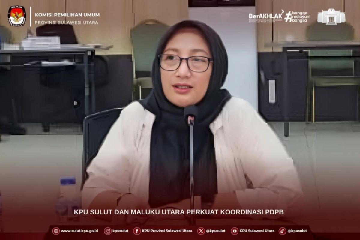 KPU Sulut dan KPU Malut percepat penyelesaian data pemilih ganda
