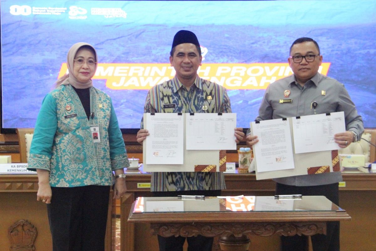 Kemenkum gandeng  Pemprov Jateng perluas akses keadilan