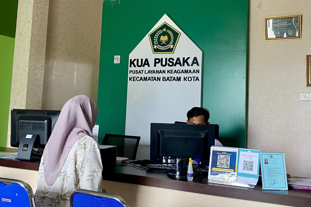 Kemenag Batam pastikan keabsahan pasangan dalam pernikahan lewat bimwin