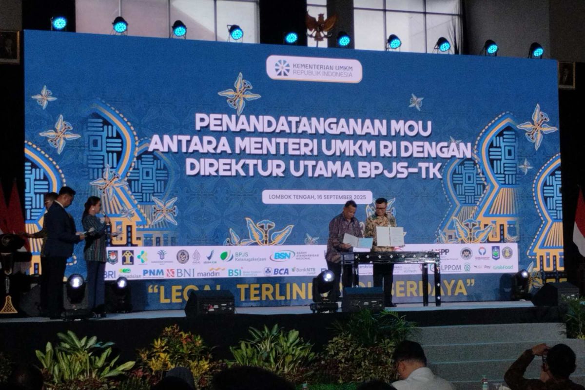 Pemerintah perkuat pelaku UMKM lewat jaminan sosial ketenagakerjaan