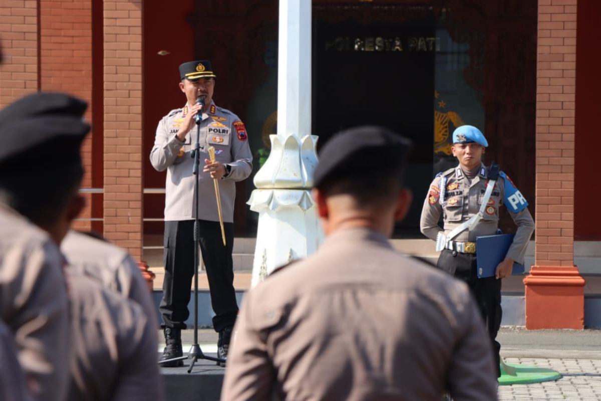 Polresta  Pati terjunkan personel amankan pansus hak angket DPRD