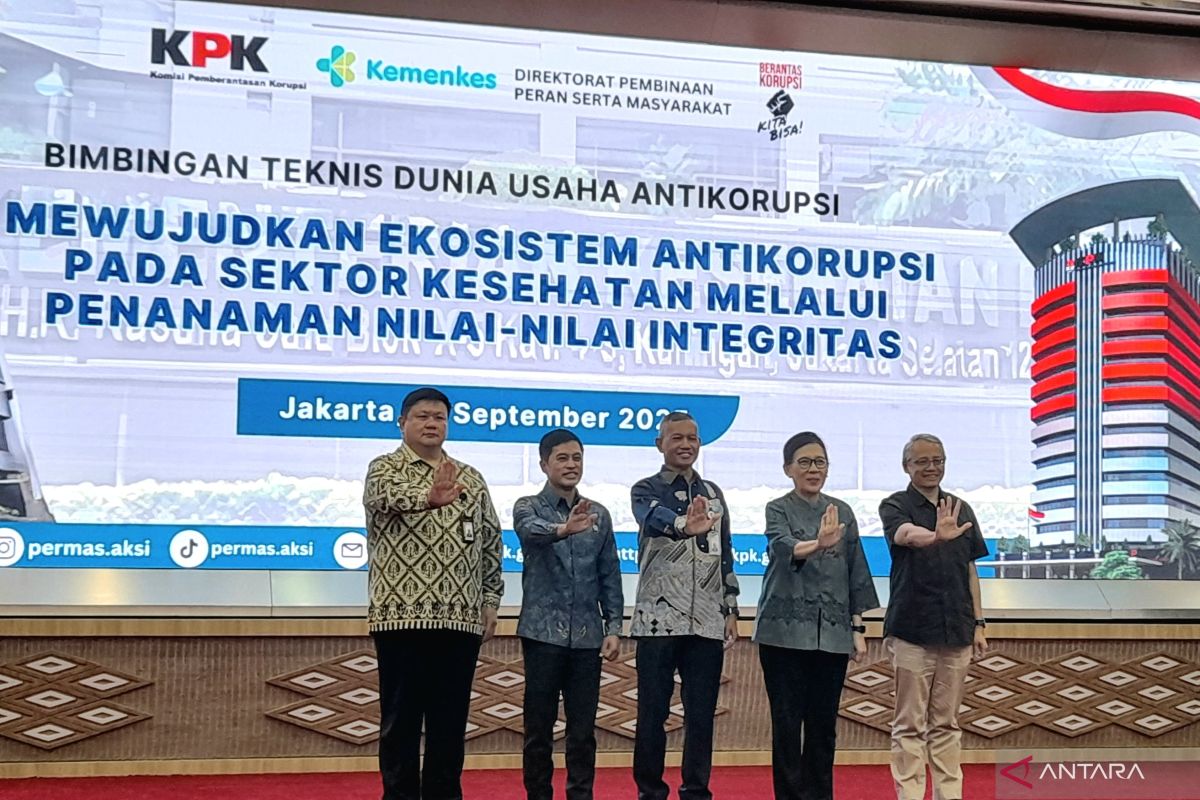 Kemenkes wujudkan layanan kesehatan bebas dari korupsi