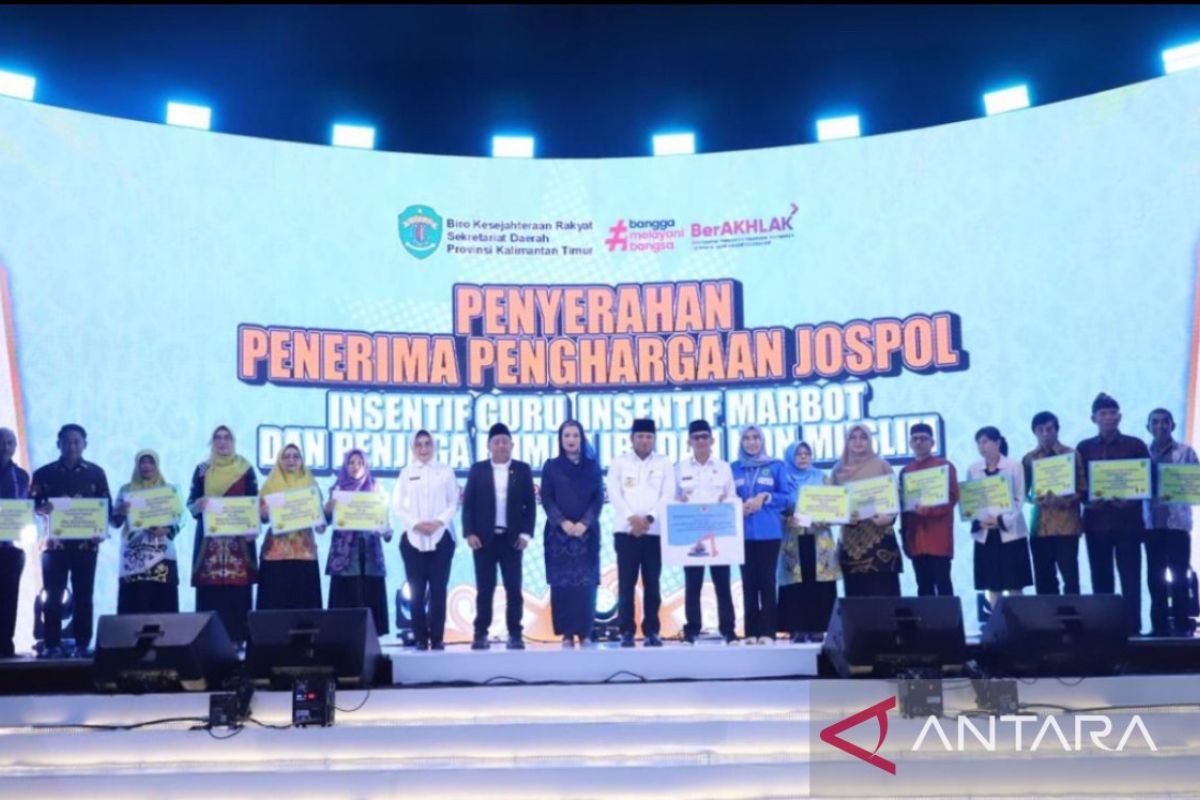 Pemprov Kaltim jamin kesejahteraan guru honorer lewat insentif Jospol