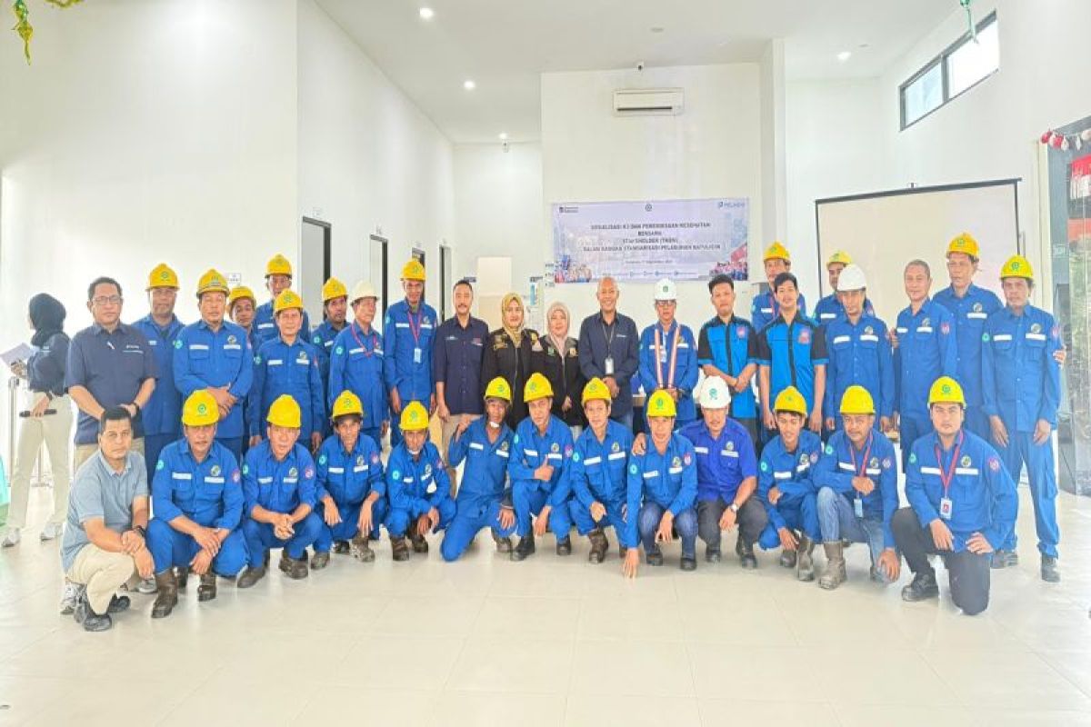 Pelindo Batulicin sosialisi K3 dikemas dengan cek kesehatan gratis