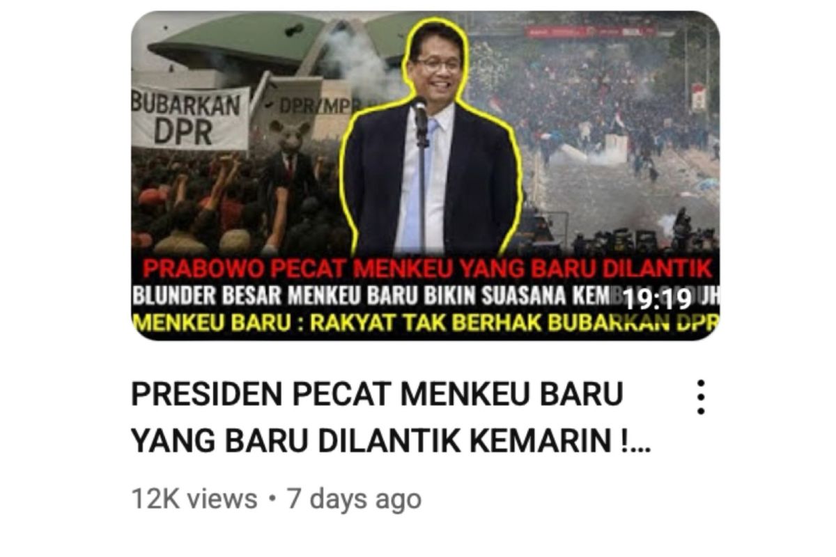 Analisis: Publik mulai menyukai gaya komunikasi ala "cowboy" Purbaya