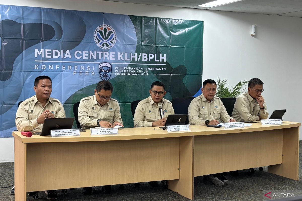 Gakkum KLH tangani 921 perkara lingkungan hidup sepanjang 2025