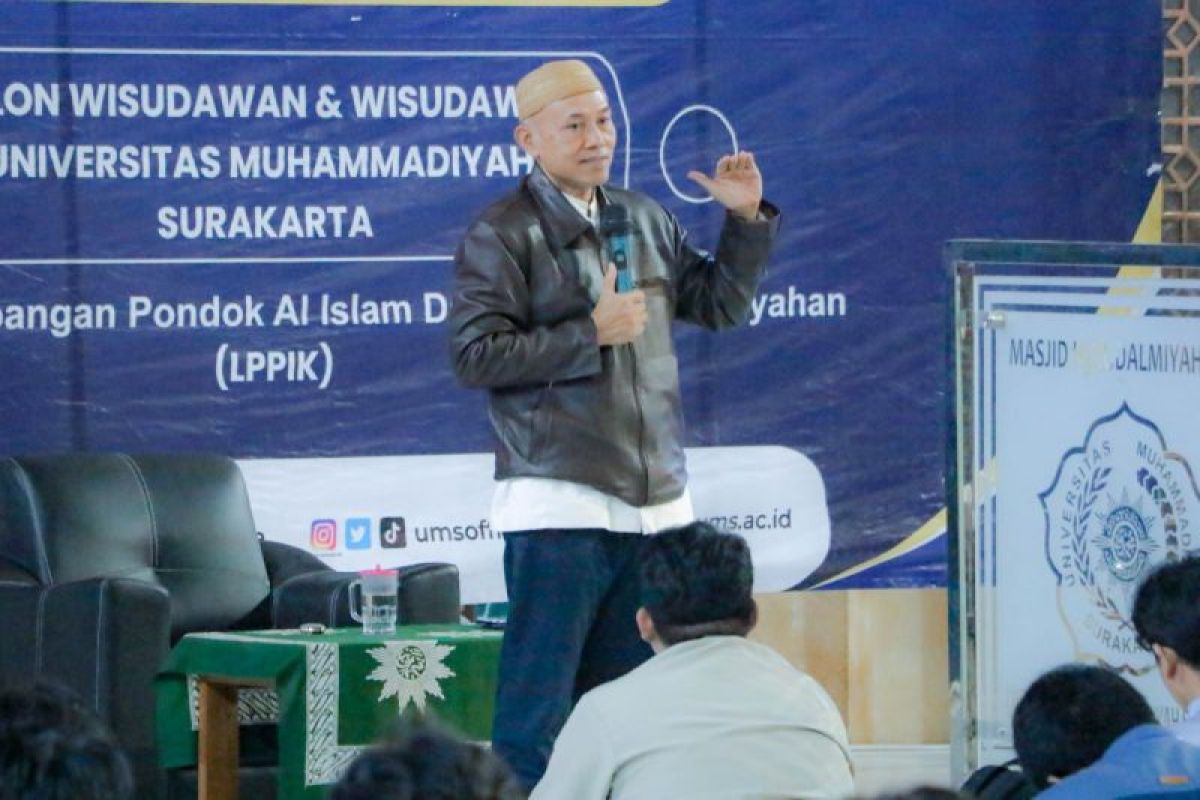 One UMS, One ID, One PT IMAM jadi pesan Rektor UMS untuk calon lulusan