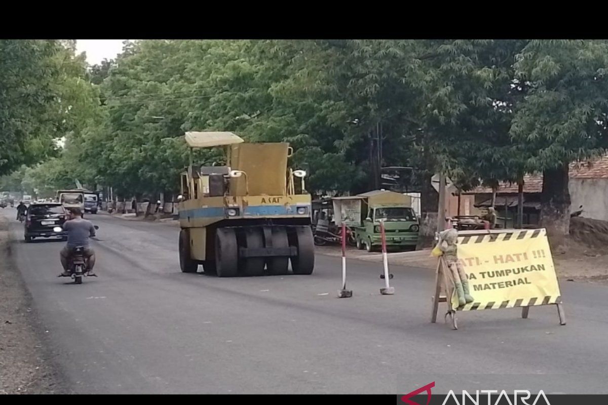 Proyek overlay jalan di Blora berpotensi didenda