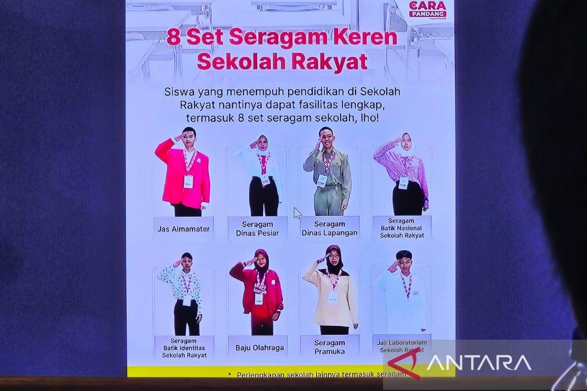 Pemerintah Pusat siapkan 8 set seragam siswa Sekolah Rakyat di Natuna