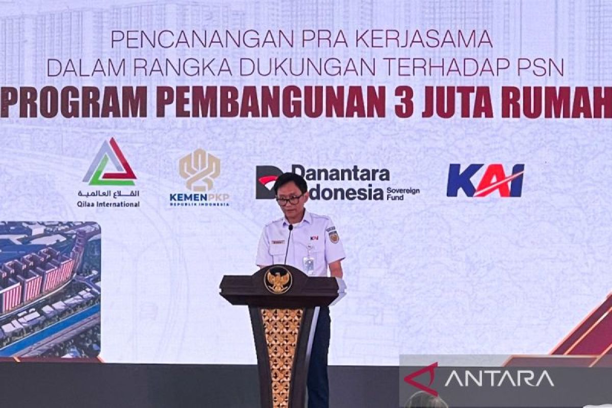 Dirut KAI pastikan dukungan penuh program perumahan sosial nasional