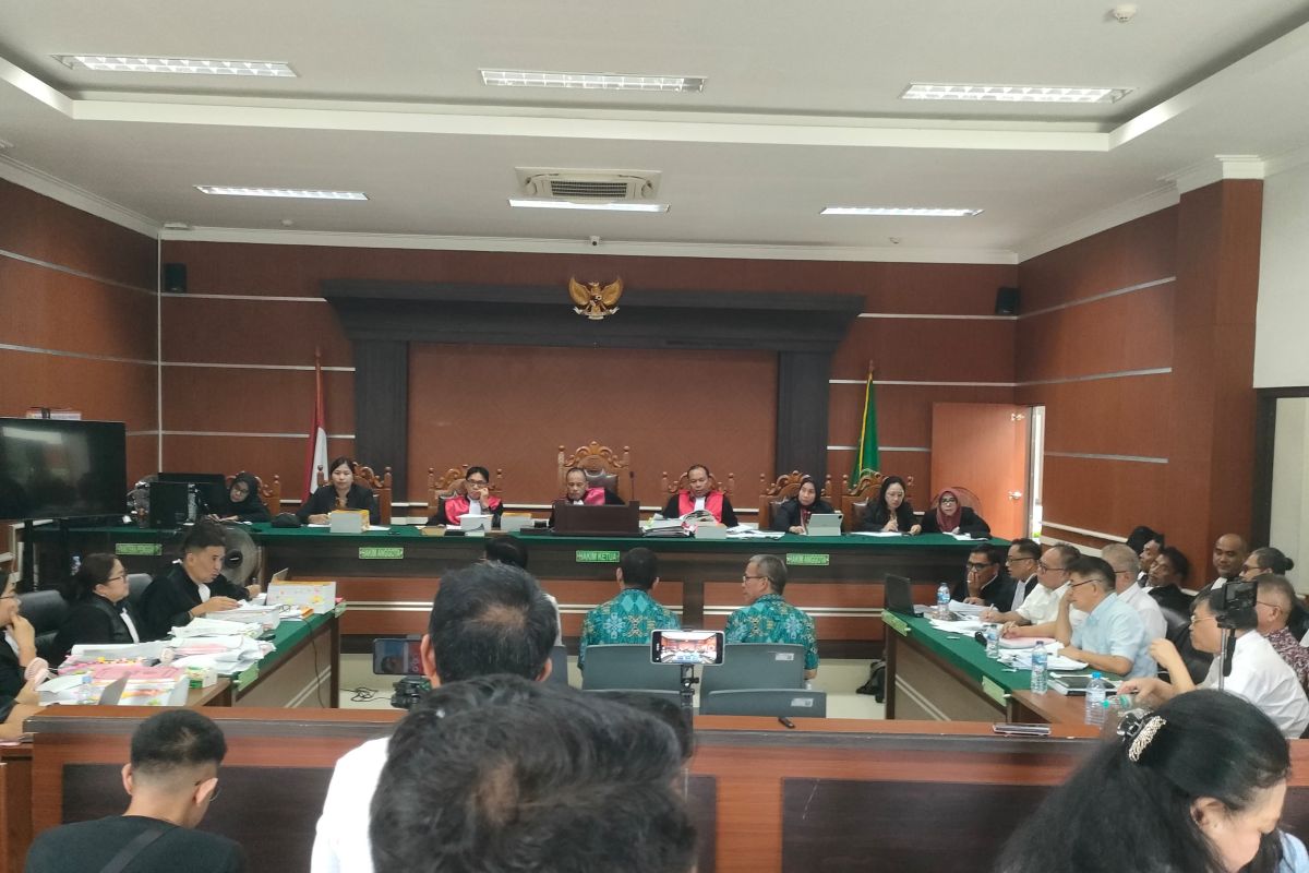Sidang kasus hibah GMIM, saksi sering ditegur hakim