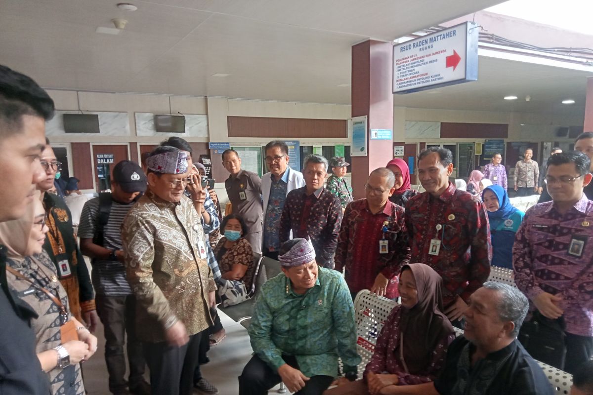 Wamen PAN-RB: Layanan RS Raden Mattaher sebagai rujukan harus maksimal
