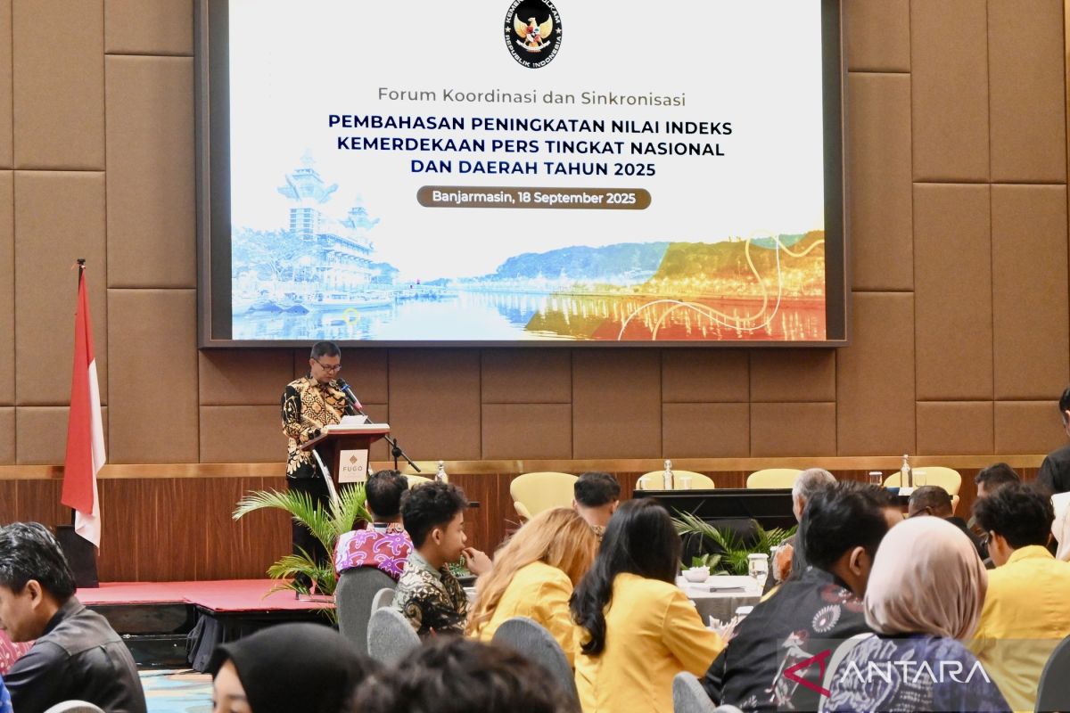 Kemenko Polkam bahas indeks kemerdekaan pers di Kalimantan