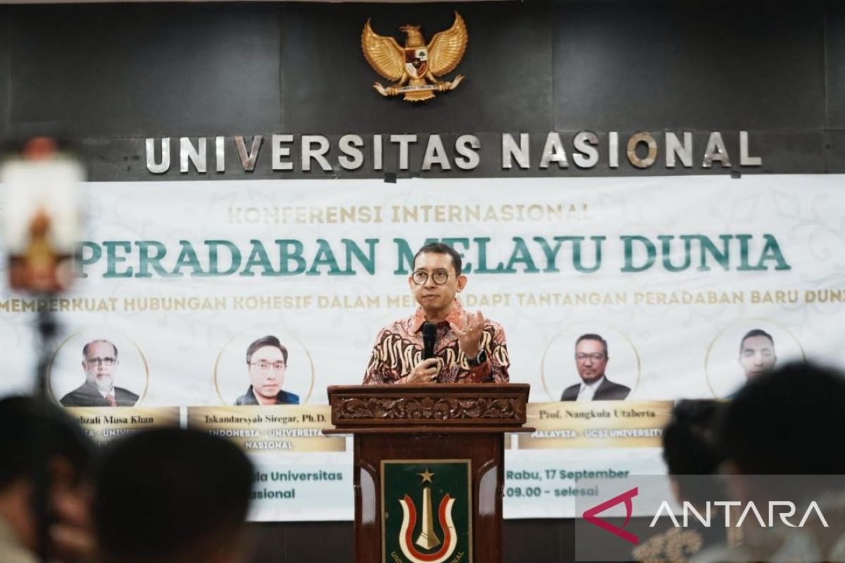 Fadli Zon serukan agar peradaban melayu digaungkan agar dikenal luas