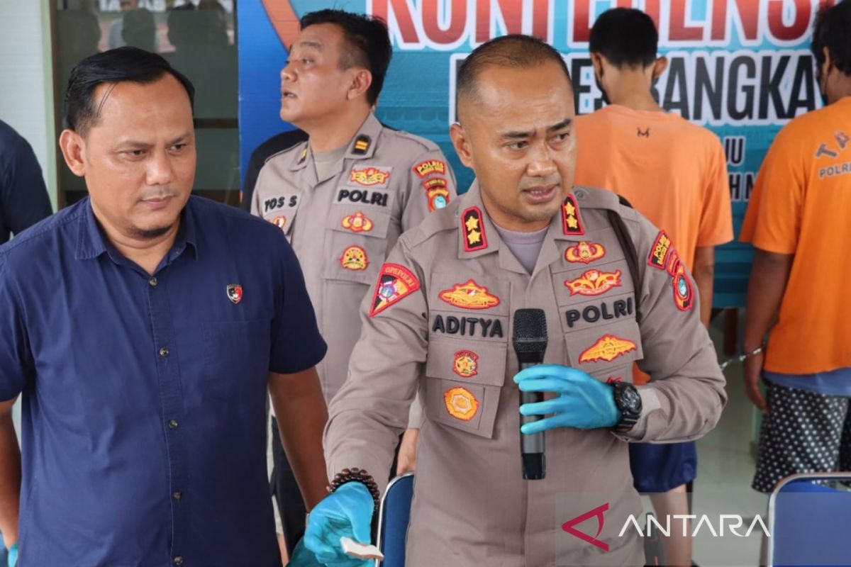 Polres Bangka Barat ungkap 13 kasus narkoba selama Juli-September
