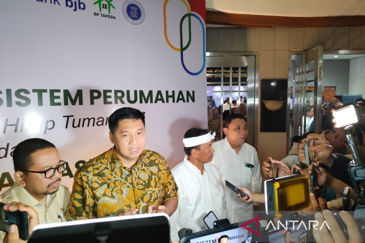 Menteri Maruarar: Plafon Rp130 triliun KUR Perumahan diharapkan terserap optimal