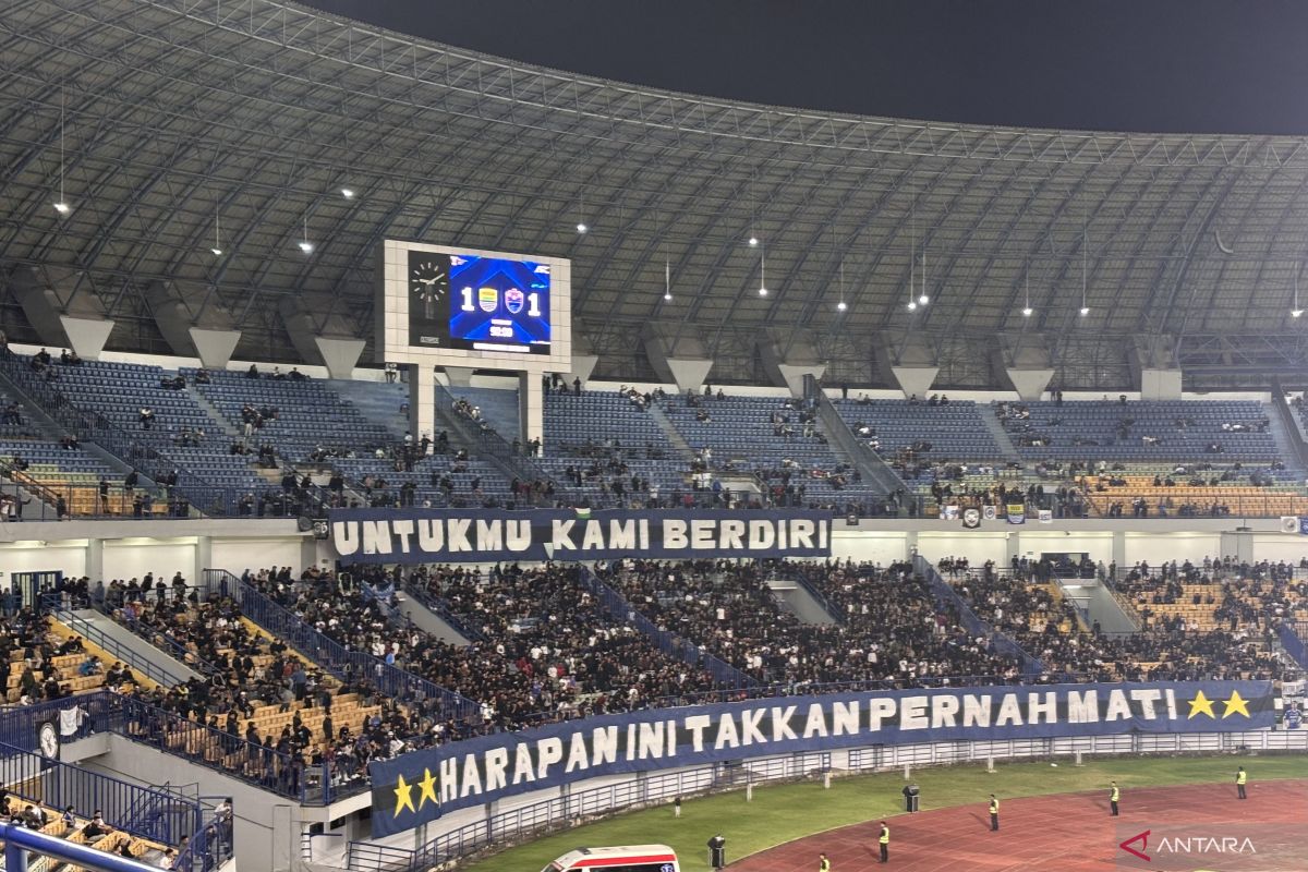 Persib imbang 1-1 lawan Lion City Sailors