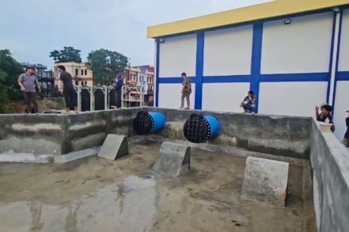 DBMSDA Batam bangun 2 pompa air di kawasan Jodoh untuk atasi banjir