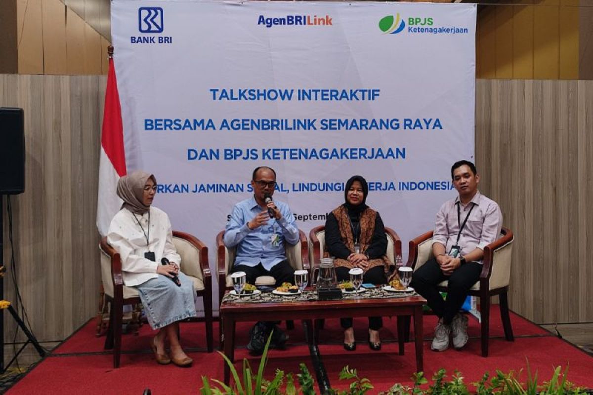 BPJS Ketenagakerjaan Jateng - DIY perkuat sinergi dengan BRI