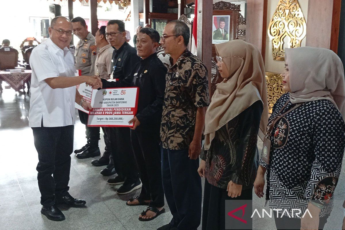 Banyumas targetkan perolehan  Bulan Dana PMI 2025 sebesar Rp2,5 miliar