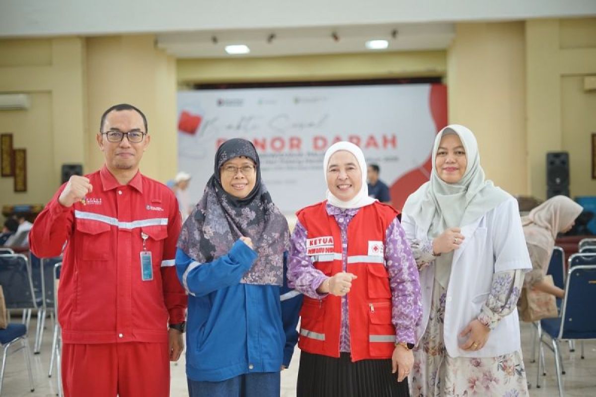 Pusri gelar donor darah peringati Hari Palang Merah Indonesia 2025