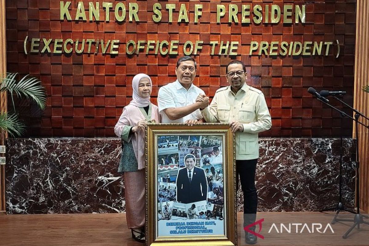 Sertijab KSP, AM Putranto: Saya tentara, tapi bisa nangis juga