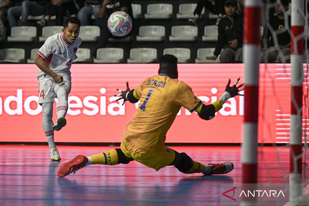Indonesia bantai Tanzania 7-1 dalam Futsal Four Nations Cup