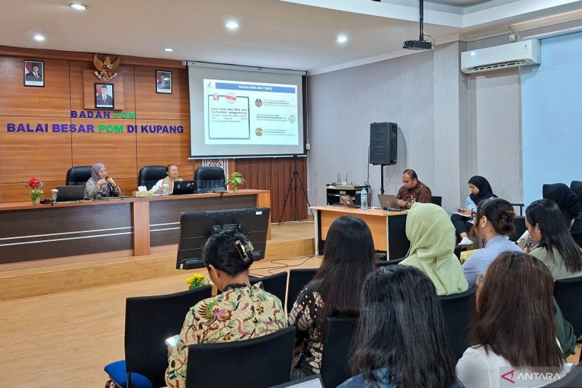 BBPOM Kupang mengedukasi pelaku usaha cegah OBA berbahan kimia