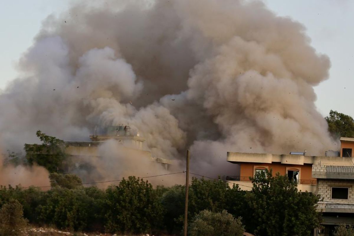 Israel serang target Hizbullah di Lebanon Selatan