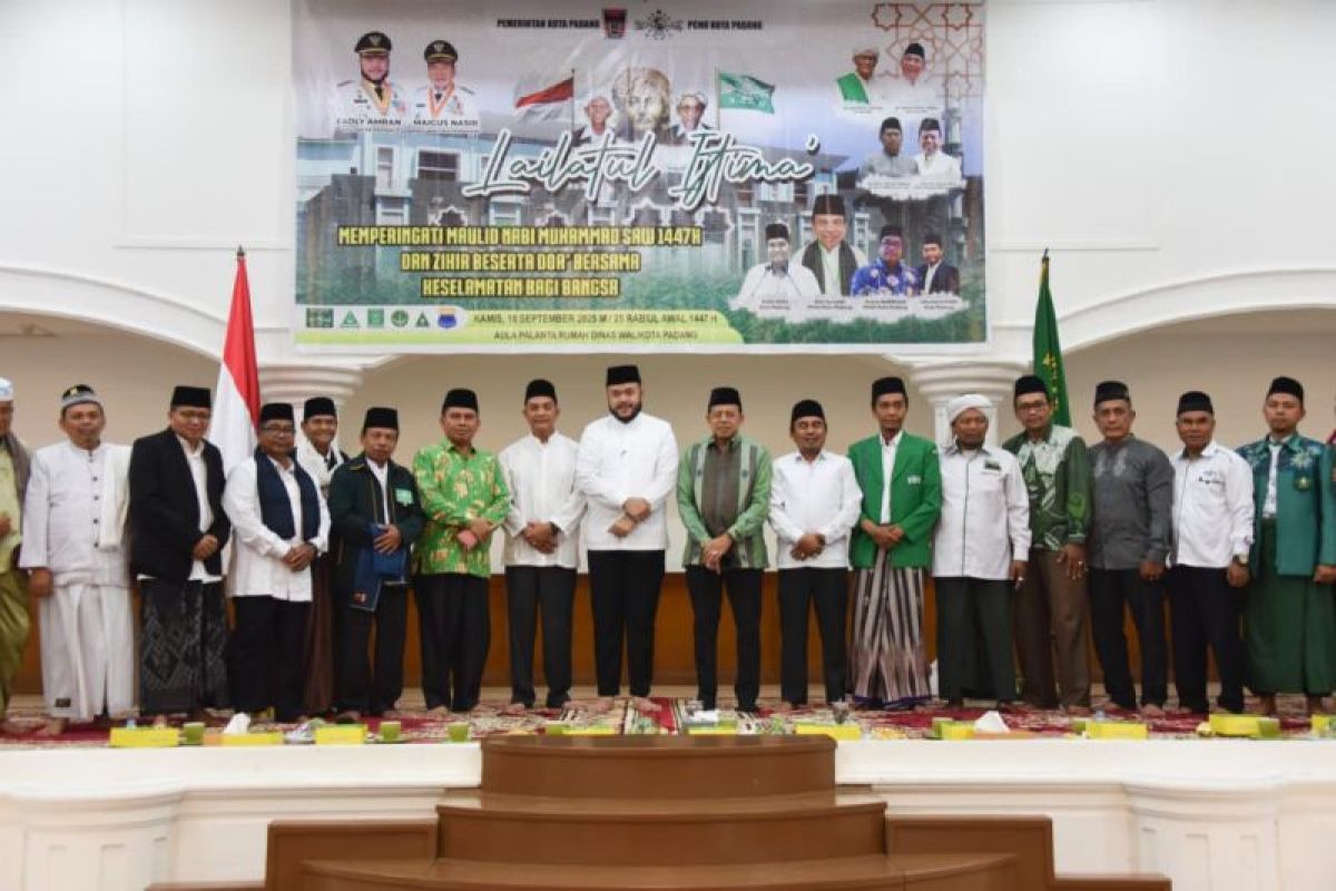 PCNU Kota Padang gelar "Lailatul Ijtima"peringati Maulid Nabi Muhammad SAW 1447 H