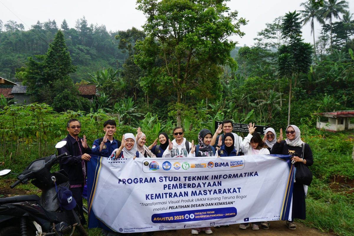 Transformasi visual produk UMKM Karang Taruna Bogor melalui pelatihan desain dan kemasan