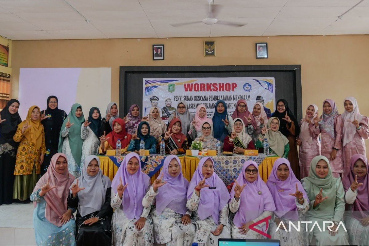 Bangun generasi unggul, Bunda PAUD Meranti dorong guru terapkan ilmu workshop